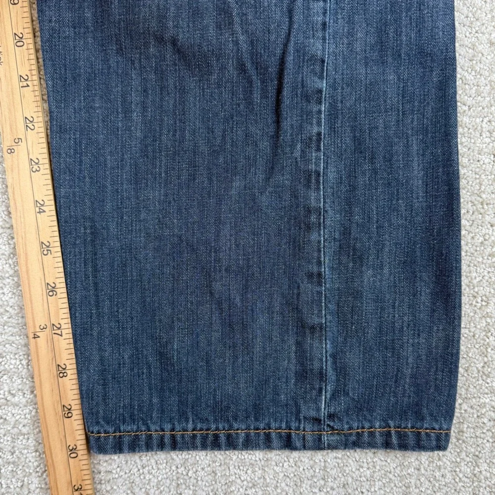 Levi's 569 Mens 34x32 (Actual 34x30) Loose Straight Leg Denim Blue Jeans Baggy